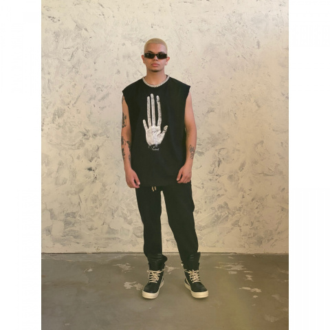 JUSTICE SLEEVELESS T-SHIRT