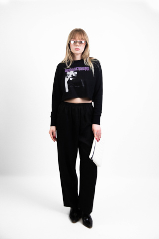 MERCY CROPPED SWEATSHIRT